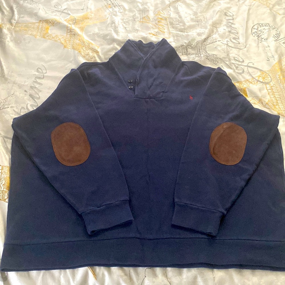 4XLT Polo Sweater